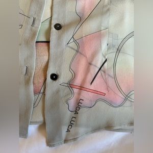 Vintage LUCA LUCA by Luca Orlandi Silk Blouse
